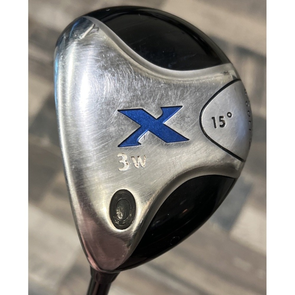 Callaway X 3 Fairway Wood 3W 15* Regular Flex Fujikura Graphite Shaft LH